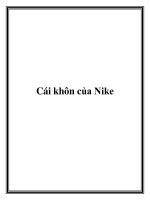 Cái khôn của Nike doc