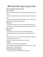 Mốc phát triển quan trọng 2 tuổi pot