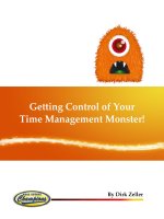 Getting Control of Your Time Management Monster pot