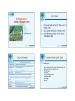 Kỹ thuật xử lý nước thải bệnh viện - Lê Hoàng Việt potx