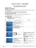 quan hệ giữa góc và cạnh đối diện trong một tam giác - giáo án hình học 7 - gv.ng.v.thủy