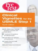 Clinical Vignettes for the USMLE Step 1 PreTestTM Self-Assessment and Review Fourth Edition pot