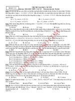 THI THỬ ĐẠI HỌC CÂP TỐC Năm học: 2012-2013 MÔN VẬT LÍ - Mã đề 012 pdf
