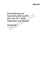 Administering and Automating Microsoft SQL Server 2005 Databases and Servers pot