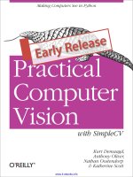 Practical Computer Vision with SimpleCV pdf