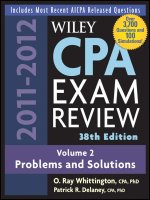 WILEY EXAM REVIEW Volume 2 ppt