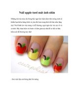 Nail apple tươi mát ánh nhìn pot
