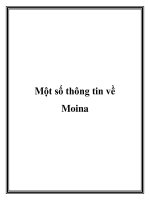 Một số thông tin về Moina docx