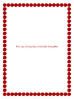 Giáo dục kỹ năng sống và tinh thần Hướng Đạo. doc