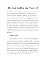 Thủ thuật tìm kiếm trên Windows 7 pptx