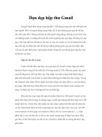 Dọn dẹp hộp thư Gmail potx