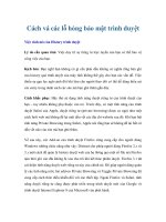 Cách vá các lỗ hỏng bảo mật trình duyệt docx