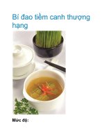 Bí đao tiềm canh thượng hạng docx