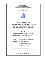 XÂY DỰNG TIỆN ÍCH TỪ ĐIỂN ANH-VIỆT HỖ TRỢ HỌC TIẾNG ANH HIỆU QUẢ