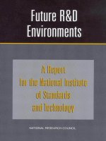 Future R&D Environments A Report for the National Institute of Standards and Technology potx