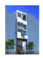 Xây nhà phố 3 tầng phong cách hiện đại pot