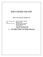 Tiểu luận: Đo Hiệu Năng Của Mạng Ethernet pot