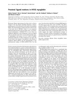 Báo cáo Y học: Proximal ligand motions in H93G myoglobin pptx