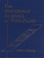 The Materials Science of Thin Films 2010 pptx