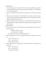 Bài tập bảo hiểm và trợ cấp xã hội pot