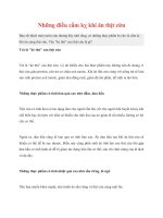 Những điều cấm kỵ khi ăn thịt cừu doc