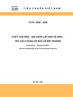 Chất thải rắn-Bãi chôn hợp vệ sinh docx