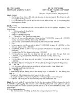 MÔN THI: KẾ TOÁN DOANH NGHIỆP pptx