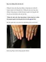 Đẹp và lạ những mẫu nail màu sắc docx