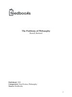 The Problems of Philosophy ppt