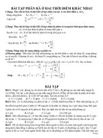 Bài tập phân rã ở hai thời điểm khác nhau pdf
