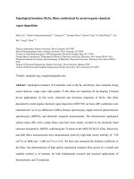 Topological insulator Bi2Te3 films synthesized by metal organic chemical potx