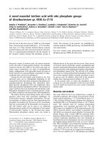 Báo cáo khoa học: A novel mannitol teichoic acid with side phosphate groups ofBrevibacterium sp.VKM Ac-2118 ppt