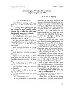 Kết quả công tác BVTV năm 2007 và kế hoạch công tác trọng tâm năm 2008 Cục Bảo vệ thực vật pptx