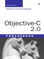 Objective-C 2.0 PHRASEBOOK pot