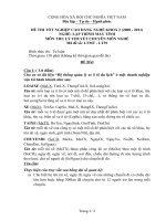 đề thi lí thuyết chuyên môn nghề tốt nghiệp cao đẳng nghề khóa 2 (2008 - 2011) - lập trình máy tính - mã đề thi ltmt - lt (39)