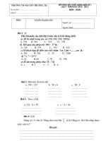 DE KT GIUA KI I TOAN lớp 3 potx