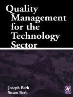 Quality Management for the Technology Sector pptx