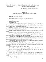 bao cao thang 6 pptx