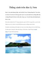 Thắng cảnh trên đảo Lý Sơn ppt