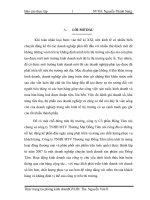 Thực trạng tại phòng kinh doanh của Công ty TNHH MTV TM Đồng Tâm