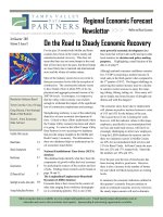 Regional Economic Forecast Newsletter docx