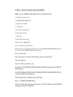 9 bước bán hàng kinh điển