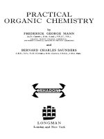 PRACTICAL ORGANIC CHEMISTRY potx