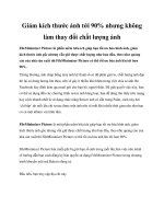 Giảm kích thước ảnh tới 90% nhưng không làm thay đổi chất lượng ảnh potx