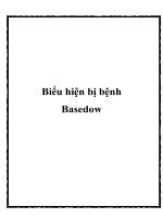 Biểu hiện bị bệnh Basedow pptx