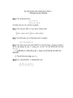 Đề Thi Học Sinh Giỏi Lớp 12 Toán 2013 - Phần 1 - Đề 8 docx
