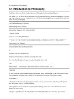An Introduction to Philosophy pdf