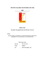 báo cáo sử dụng công cụ geospatical toolkit để đánh giá tiềm năng sinh khối từ cây mía đường của tỉnh hải dương