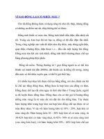 VÌ SAO ĐỔNG LẠI CÓ NHIỂU MÀU ? pptx