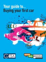 Your guide to...Buying your first car docx